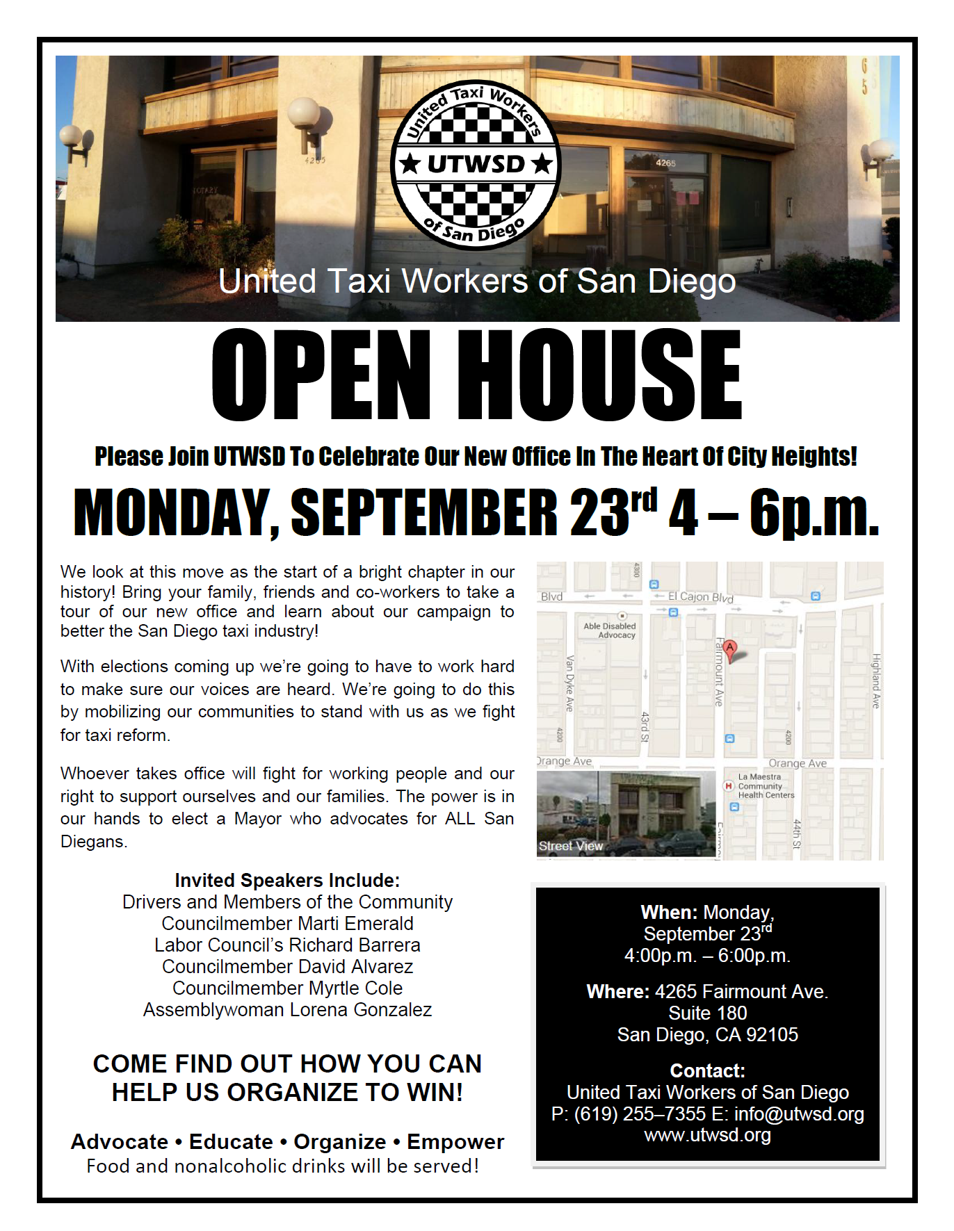 Open House Flyer